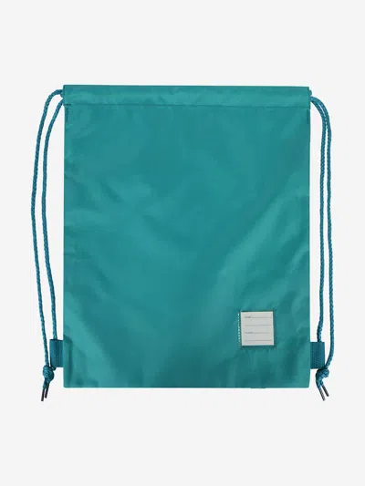 Zeco Schoolwear Kids School Premium Plain Pe Bag In Green