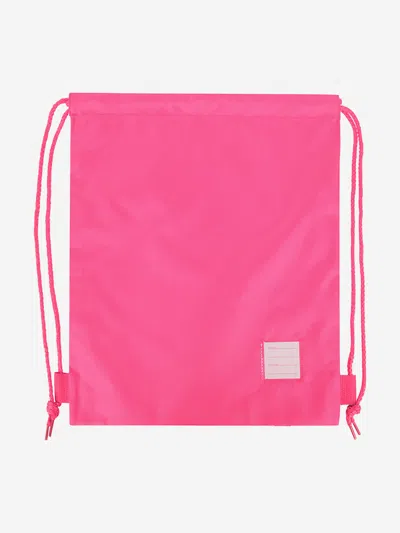 Zeco Schoolwear Kids School Premium Plain Pe Bag In Pink
