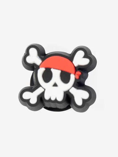Shop Crocs Kids Tiny Pirate Skull Jibbitz™ Charm In White