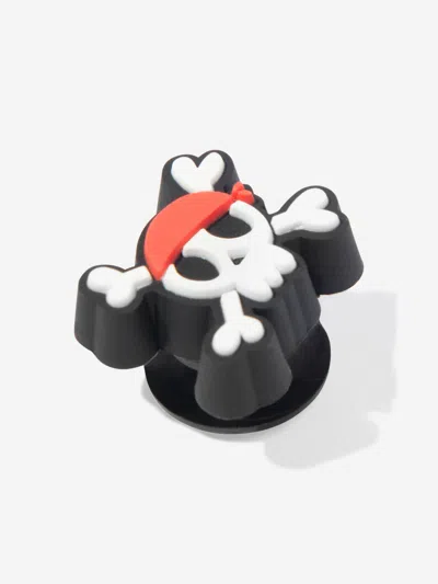 Crocs Kids Tiny Pirate Skull Jibbitz™ Charm In White