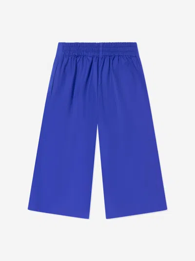 Burberry Girls Hermia Trousers In Blue