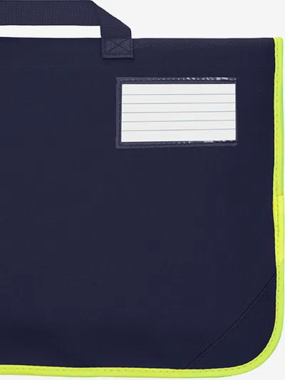 Shop Zeco Schoolwear Zeco Kids School Enhanced Viz Book Bag In Blue
