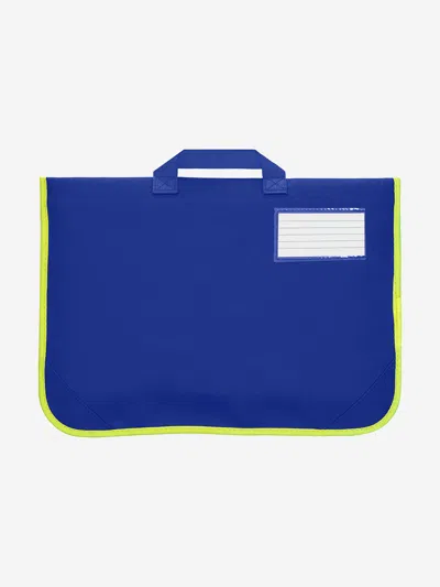 Zeco Schoolwear Kids School Enhanced Viz Book Bag In Blue