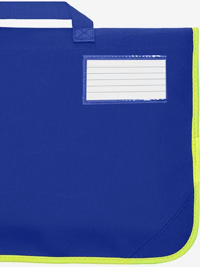 Shop Zeco Schoolwear Zeco Kids School Enhanced Viz Book Bag In Blue