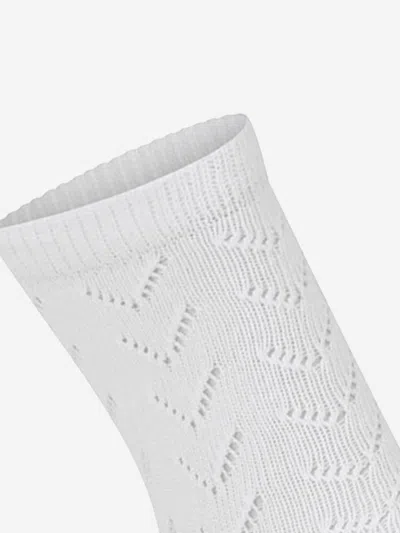 Zeco Schoolwear Girls School Pelerine Ankle Socks In White