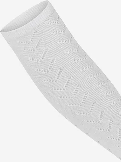 Zeco Schoolwear Girls School Pelerine Knee High Socks In White