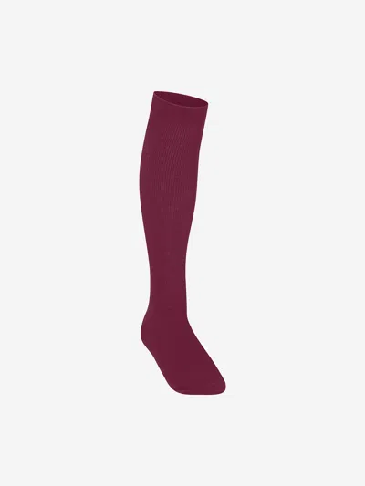 Zeco Schoolwear Girls School Knee High Socks In Purple