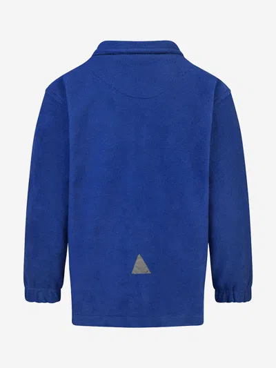 Zeco Schoolwear Kids School Polar Fleece Jacket In Blue