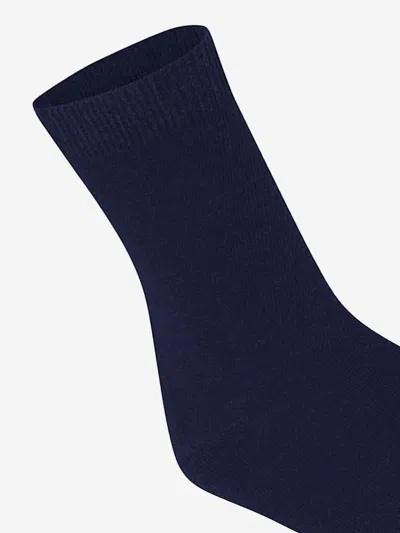 Zeco Schoolwear Boys School Turnover Top Socks In Blue