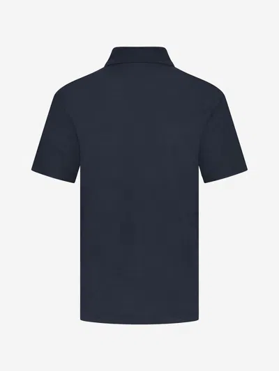 Zeco Schoolwear Kids School Polo Shirt In Blue