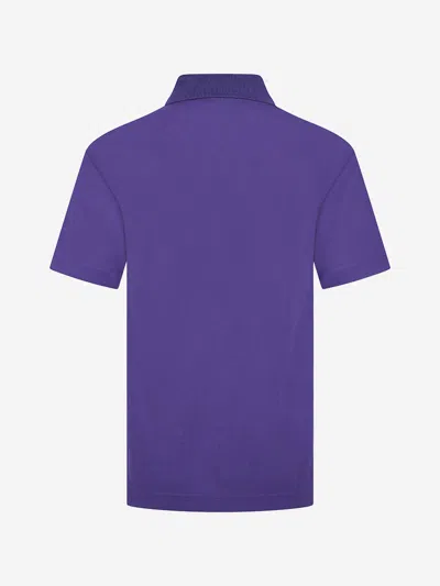 Zeco Schoolwear Kids School Polo Shirt In Purple