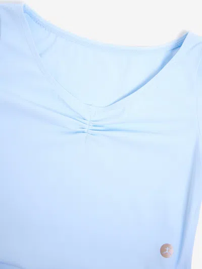 Danskin Girls Tendu Leotard With Skirt In Blue