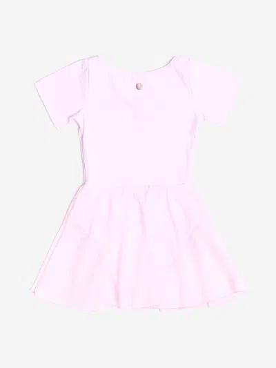 Danskin Girls Tendu Leotard With Skirt In Pink