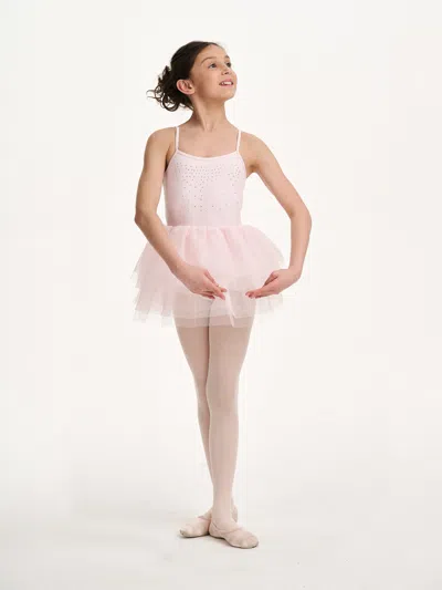 Danskin Girls Jete Bow Back Tutu In Pink