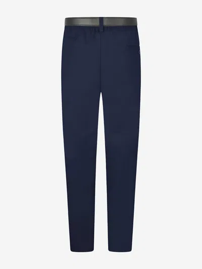 Zeco Schoolwear Boys School Extra Sturdy Fit Trousers In Blue