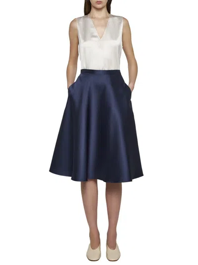 Shop Blanca Vita Skirts In Blue