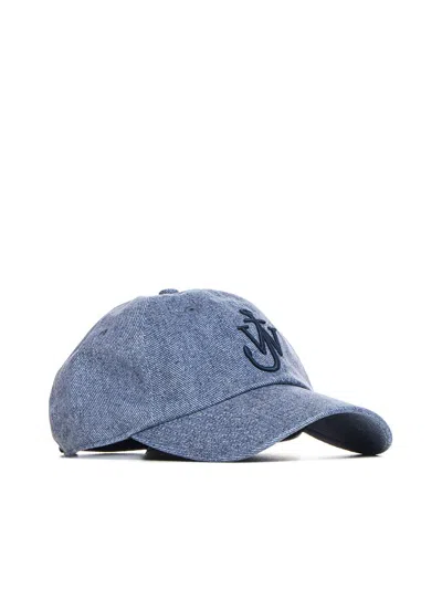 Shop Jw Anderson Hats In Blue