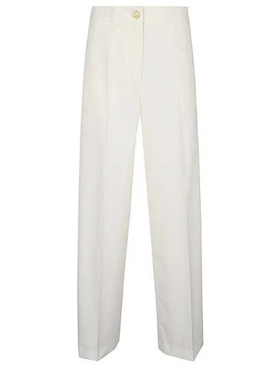 Erika Cavallini Wool Twill Cristel Jacket In White