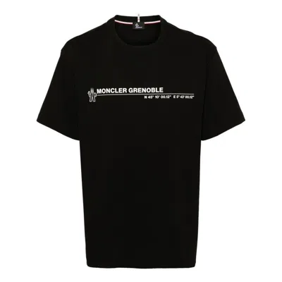 Shop Moncler Grenoble T-shirts In Black