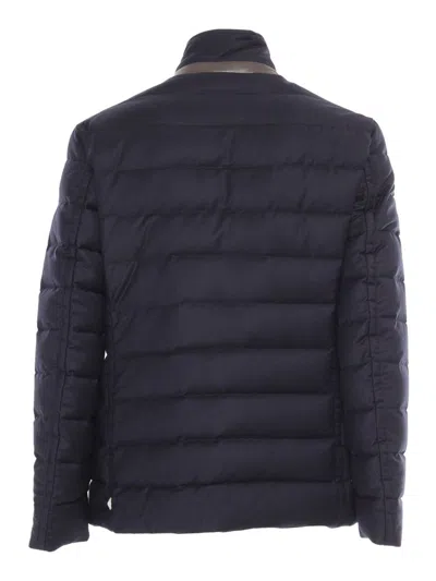 Moorer Zayn-l Jacket In Blue