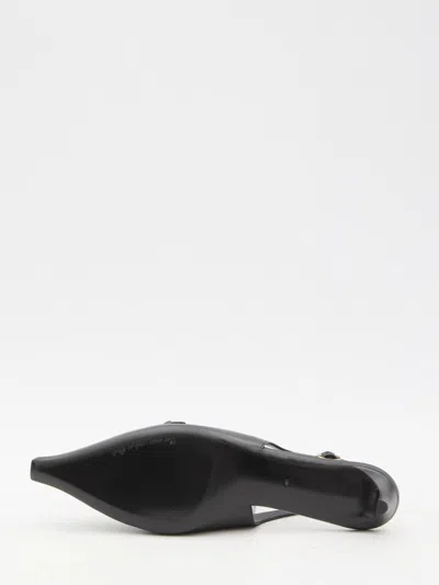 Dolce & Gabbana Slingback Seta In Black