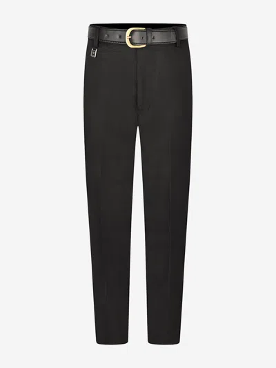 Zeco Schoolwear Boys School Senior Standard Fit Trousers - Long Leg In Black