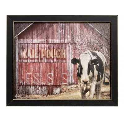 Homegifo Mail Pouch Barn Framed Print 10x8
