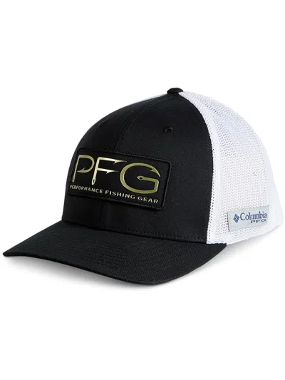 Columbia Fishing Trucker Ball Cap In Black