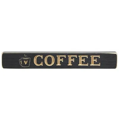 Homegifo Coffee W/heart Mug Engraved Block 12"