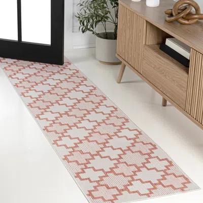 Jonathan Y Design Cyrus Modern Tile Pattern Indoor/outdoor Area Rug