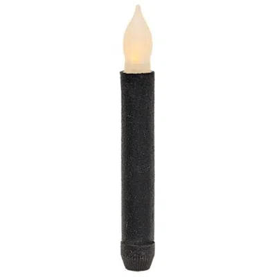 Homegifo ^^textured Led Taper 6" Black