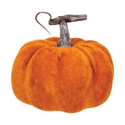 Homegifo *velvet Orange Pumpkin