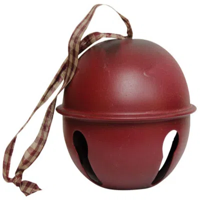 Homegifo Burgundy Jingle Bell 4"