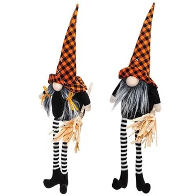 Homegifo *dangle Leg Halloween Gnome 2 Asstd.