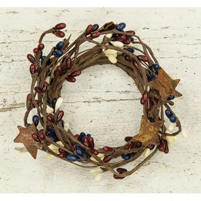 Homegifo Pip Berry Ring With Stars Country Mix 2"