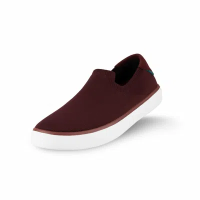 Shop Vessi Footwear Women's Boardwalk Slip-on In Mahogany