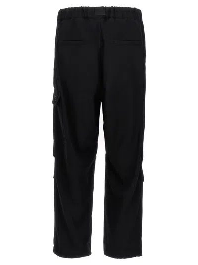 Shop Y-3 Adidas 'flannel Crg' Pants In Black