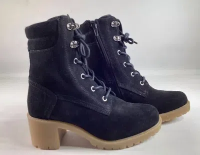 Eric Michael Women Amelia Lace Up Boots In Black In Black