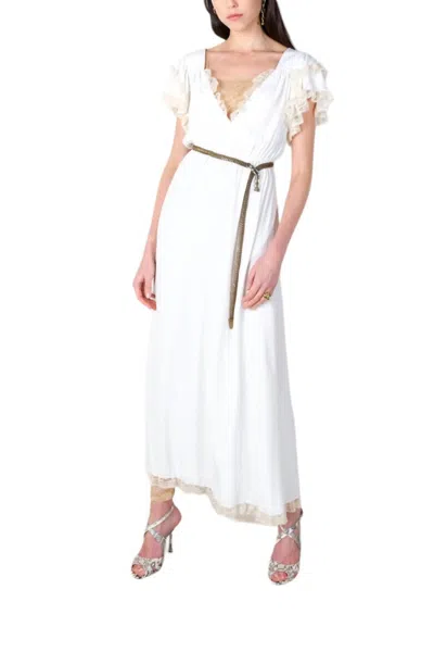 Julie De Libran X Eres Rose Dress In White