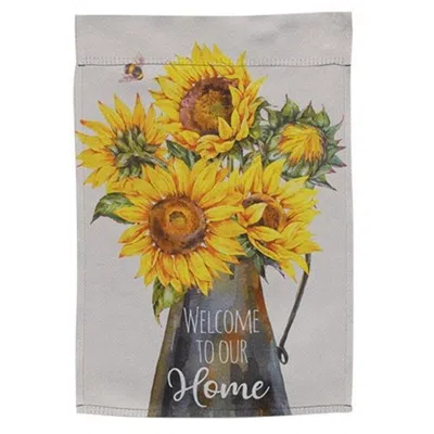 Homegifo Let It Snow Burlap Garden Flag