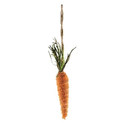 Homegifo Burlap Carrot Ornament