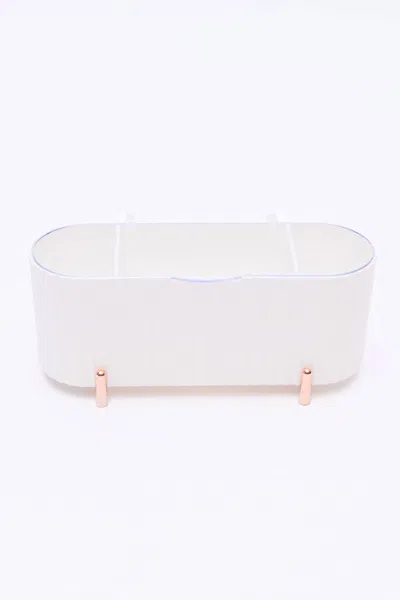 123 Amore Women's Mini Beauty Organizer In White In White