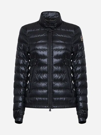 Moncler Grenoble Walibi Short Foldable Down Jacket In Black