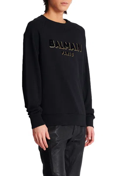 Shop Balmain Sweaters In Black