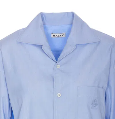 Shop Bally Shirts In Blue