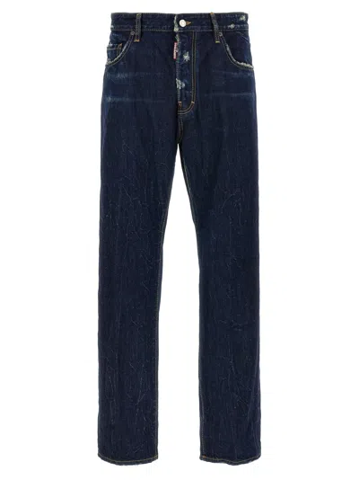 Shop Dsquared2 642 Jeans In Blue