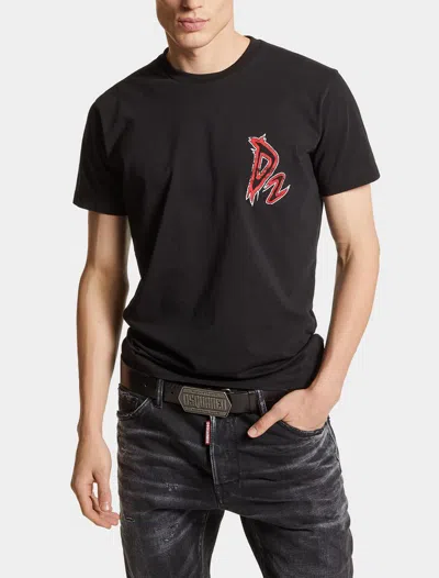 Shop Dsquared2 T-shirts And Polos Black