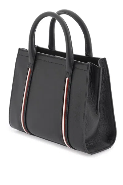 Bally Small Code Tote Bag In Black