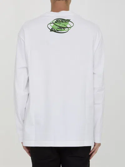 Shop Gucci T-shirt In White