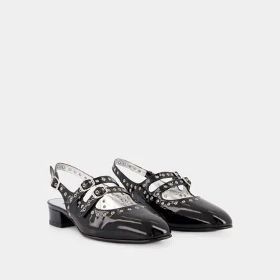 Shop Carel Paris Queen Sandals In Black